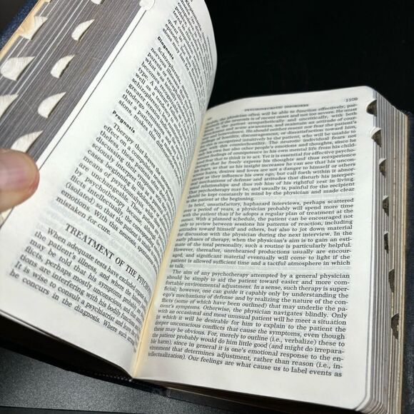 The Merck Manual 11th Edition Hardcover Book 1966 Vintage - Picture 7 of 8
